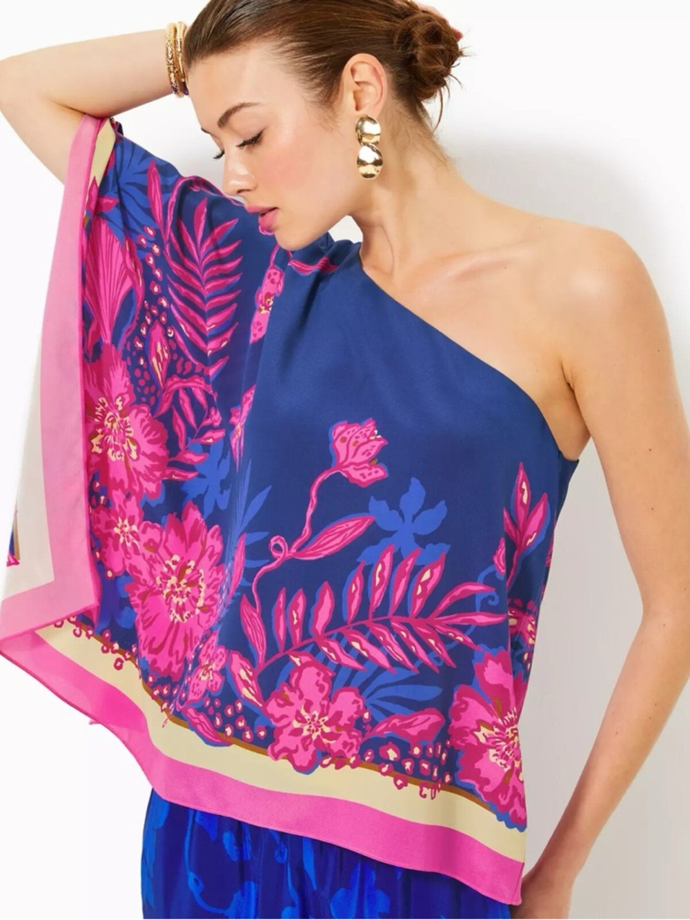 Lilly Pulitzer Shaffer Silk Top